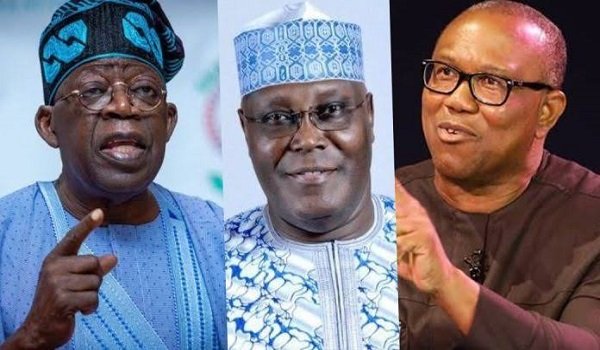 Tinubu, Atiku and Obi - Supreme Court