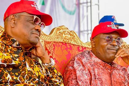Nyesom Wike and Sim Fubara